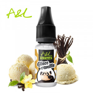 Vanilla Ice Cream flavor concentrate by A&L (10ml)