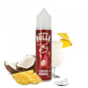 Cocoananas Monsieur Bulle Liquideo 50 ml