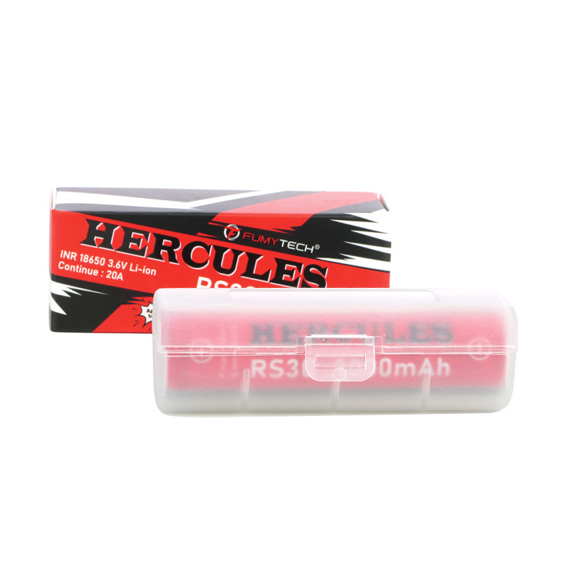 Accu Hercules RS25 18650 - 2500mAh - Fumytech - Accu spécial cigarette  électronique subohm