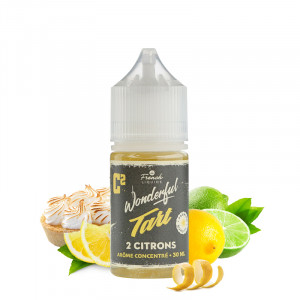 2 Citrons 30ml Concentrate Wonderful Tart Le French Liquide