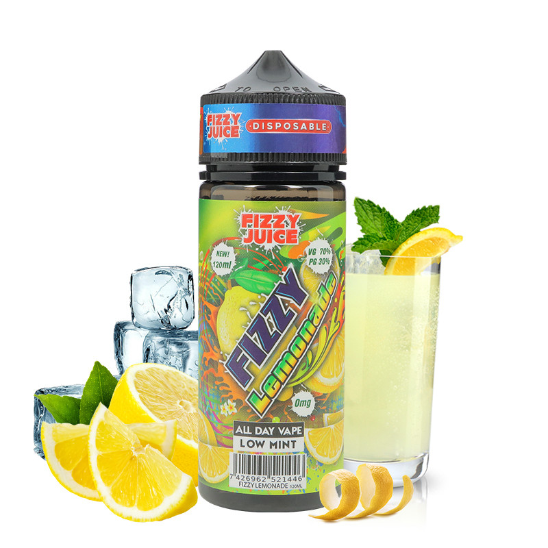 Lemonade eliquid 100ml Fizzy Juice Mohawk&Co Drink A&L
