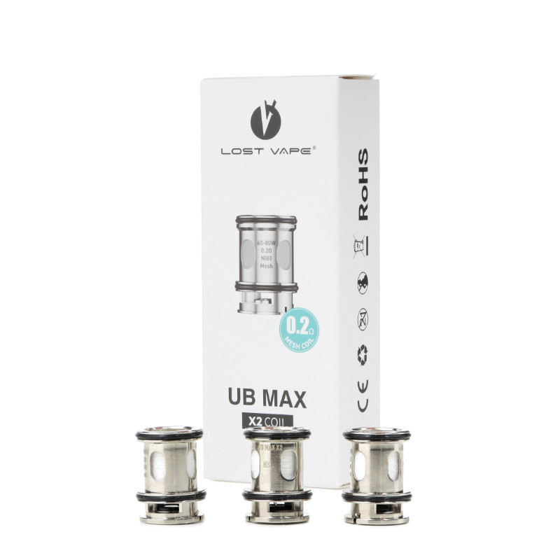 Ub Max Coils By Lost Vape Pack Of 3 Coils Sub Ohm Aandl