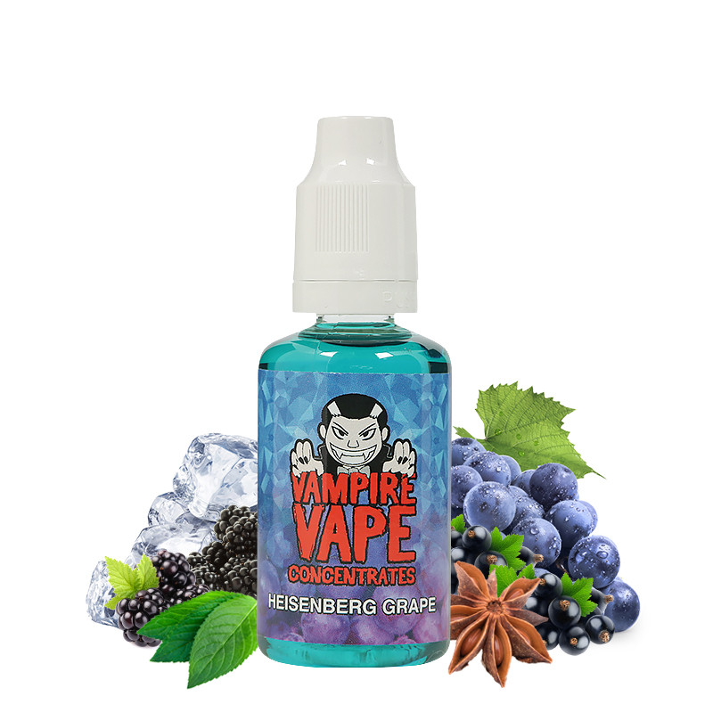 Heisenberg Grape 30ml Concentrate Vampire Vape Grape Heisenberg