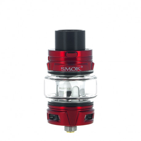 Smok's TFV8 Baby V2 clearomizer in Red