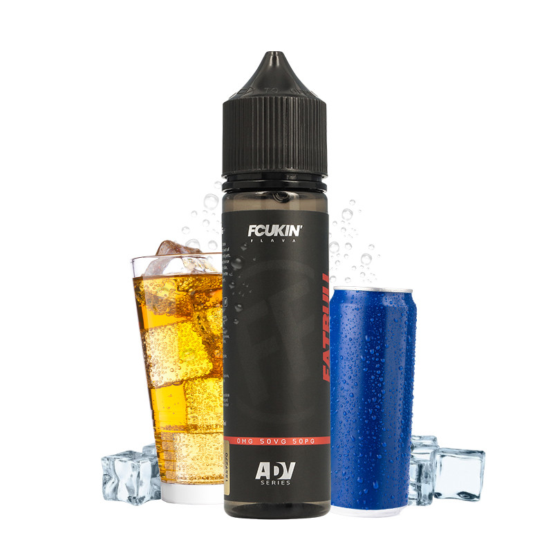 Fcukin Flava Fat Bull 50ml E liquid Energy drink shortfill A L