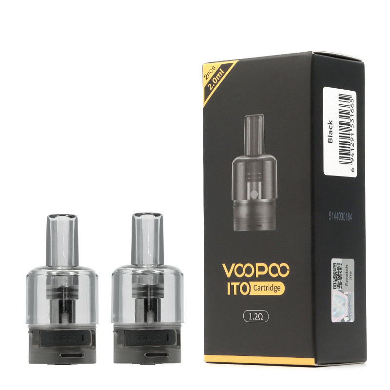 Voopoo ITO Disposable Cartridge Two 2ml tanks with fixed coils A L