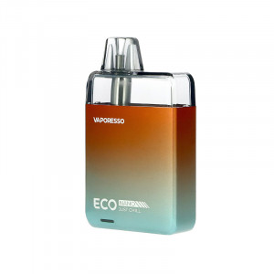 Vaporesso's Eco Nano 1,000mAh podmod in Sunrise Orange
