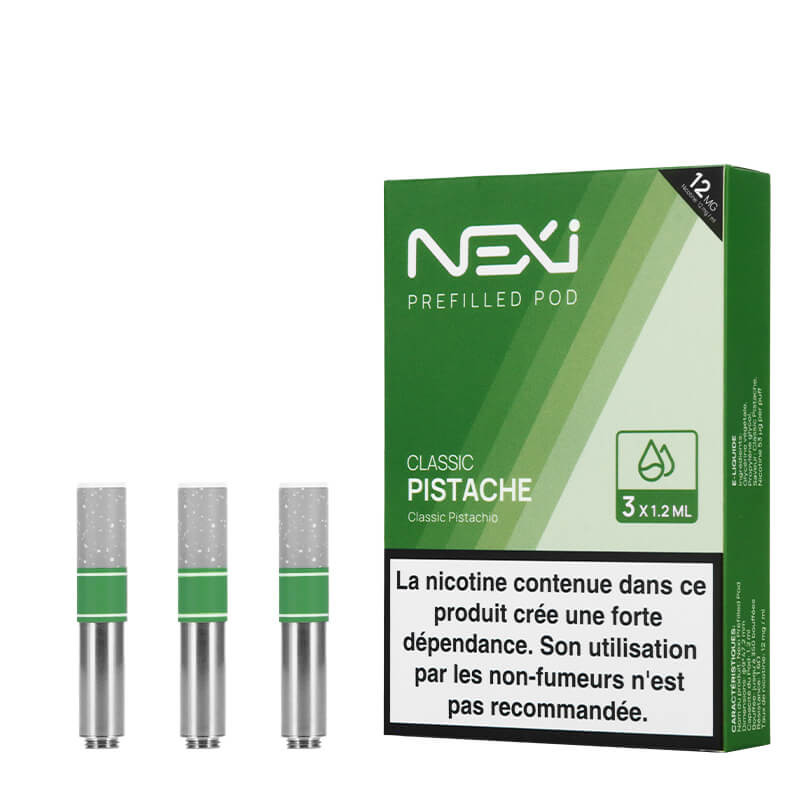 Aspire Nexi One Classic Pistache Cartridge - x3, Disposable - A&L