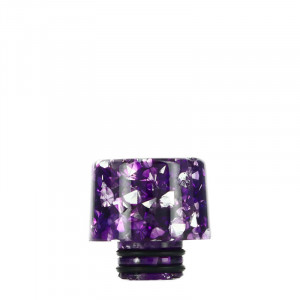 Señor Drip Tip's Shine 510 drip tip in Purple
