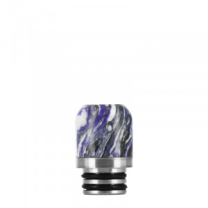 Señor Drip Tip's Marble 510 drip tip in Purple