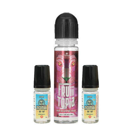 Le French Liquide Fruit du Serpent Fraise 50ml E-Liquid in 3mg/ml 
