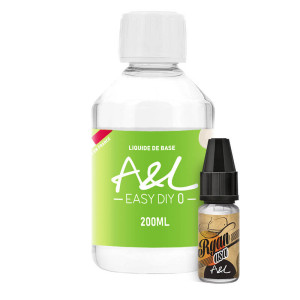 A&L Ryan USA 200ml DIY Pack in 0mg/ml nicotine rate