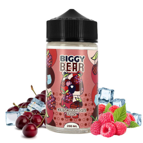Biggy Bear Cerise Framboise Frais 200ml E-Liquid