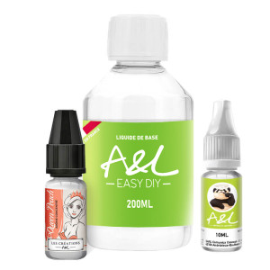 A&L Queen Peach 200ml DIY Pack