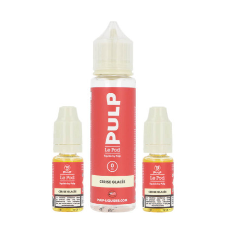 Pulp Le Pod Liquide Cerise Glacée 60ml E-Liquid in 6mg/ml