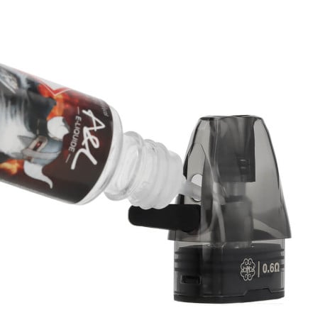 Filling of the DotPod Plus' cartridge with a sealed coil by DotMod