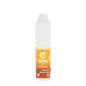 Caramel Beurre Salé's e-liquid by Alfaliquid 10ml with nicotine