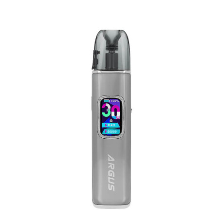 The lit screen of Voopoo's Argus G3