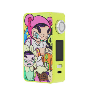 Lost Vape's Centaurus M200 mod in Aurora Neon