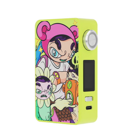 Lost Vape's Centaurus M200 mod in Aurora Neon