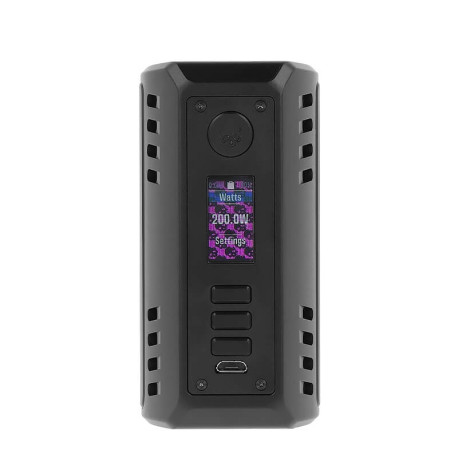 The 0.96" TFT color screen of Dovpo x Vaping Bogan's Odin V2 DNA250C mod