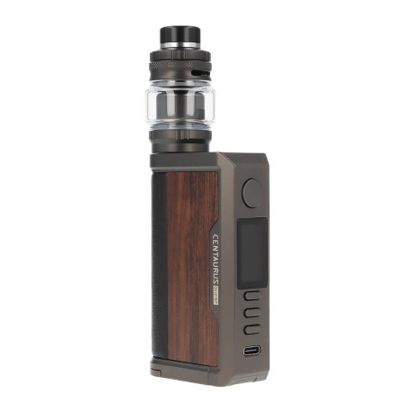 Lost Vape's Centaurus Q200 kit in Gunmetal Walnut Wood
