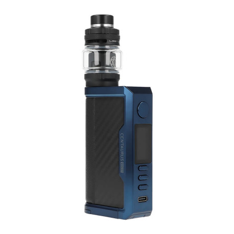 Lost Vape's Centaurus Q200 kit in Sierra Blue Carbon Fiber