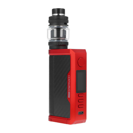 Lost Vape's Centaurus Q200 kit in Matt Red Carbon Fiber
