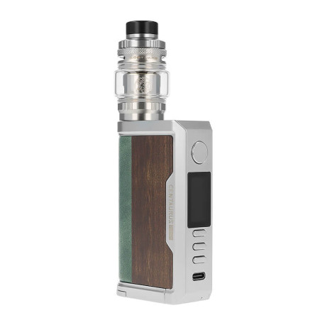 Lost Vape's Centaurus Q200 kit in SS Teak Wood