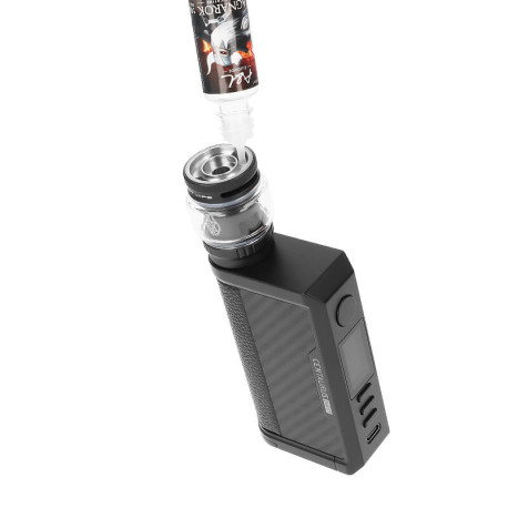 The top filling system of Lost Vape's Centaurus clearomizer
