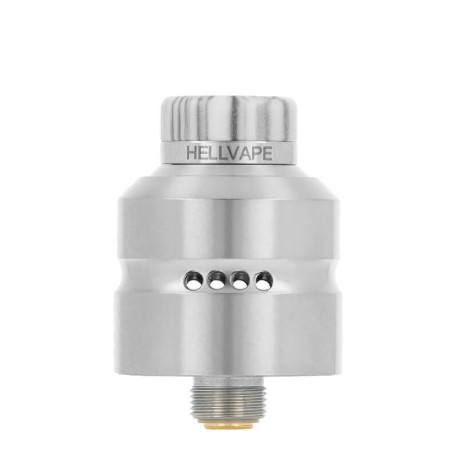 Hellvape's Dead Rabbit Mini RDA dripper in Steel