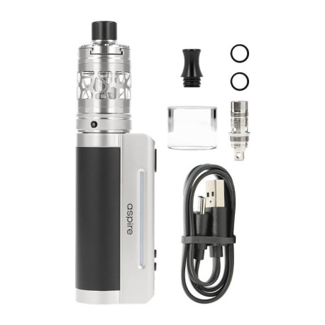 Box contents of Aspire's Zelos M80 kit