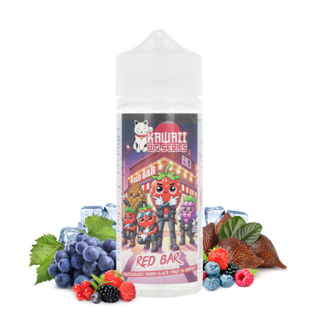 Kawaii Big Series Red Bar 100ml e-liquid