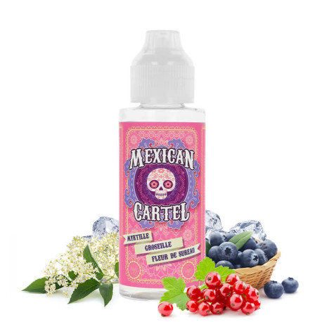 Mexican Cartel's Myrtille Groseille Fleur de Sureau 100ml e-liquid