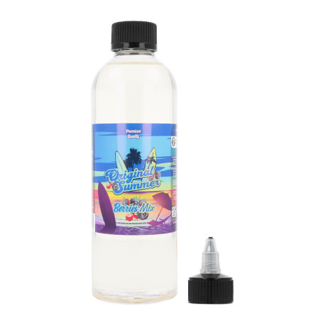 Original Summer Berries Mix 500ml e-liquid and its twist cap