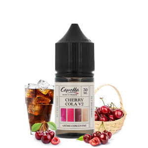 Capella's Cherry Cola V2 concentrate in 30ml