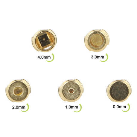 The airflow pins of Thunder Cloud X El Mono Vapeador's Boro Requiem RBA atomizer