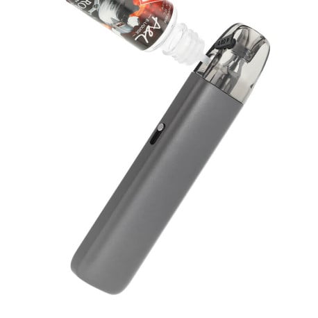 The filling of the Vsee cartridge on Hellvape's Vsee One podmod