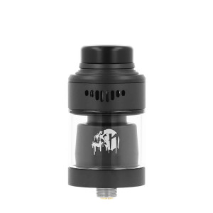 Suicide Mods' Nightmare Mini RTA 25mm atomizer in Matte Black
