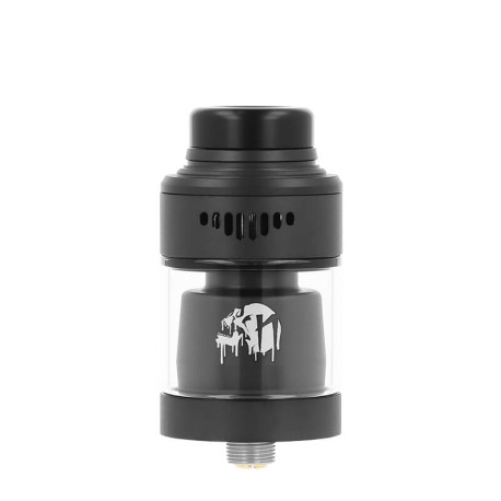 Suicide Mods' Nightmare Mini RTA 25mm atomizer in Matte Black