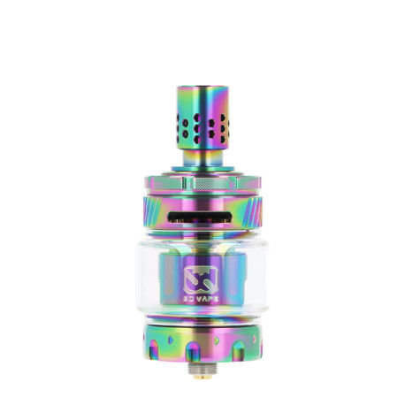 BD Vape's Precisio Sub-Ohm Blaster Gun Edition clearomizer in Rainbow