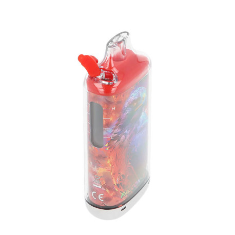 The filling hole of JNR's Falcon-X Plus Strawberry Watermelon Ice Refillable Puff