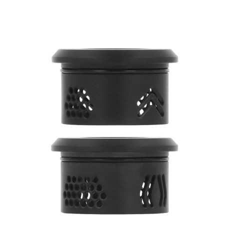 The two top cap airflows of Hussar's East RDA dripper