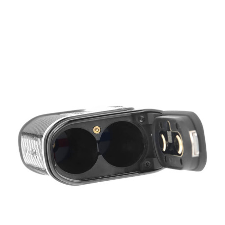 The 18650 dual battery compartment of GeekVape's Aegis Legend 5 mod