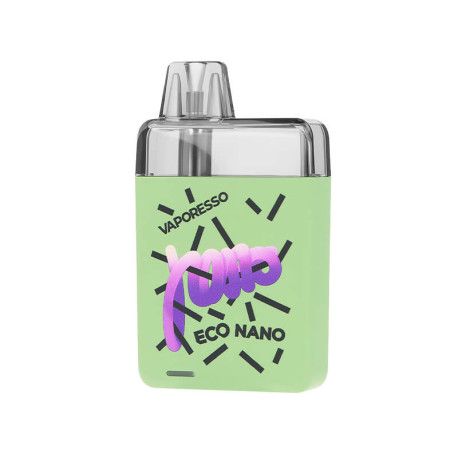 Vaporesso's Eco Nano 1,000mAh podmod in Spring Green