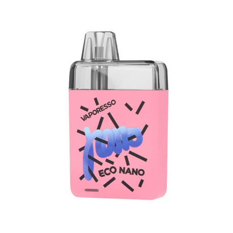 Vaporesso's Eco Nano 1,000mAh podmod in Peach Pink