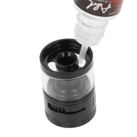 The filling of Damn Vape's Nitrous RTA Edition 2025 atomizer