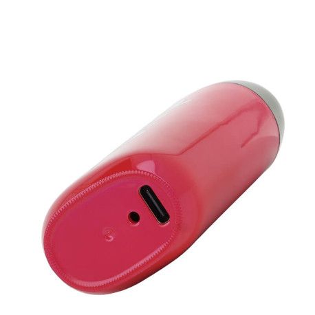 The USB-C port of Vaporesso's Cerise Dojo Blast rechargeable puff