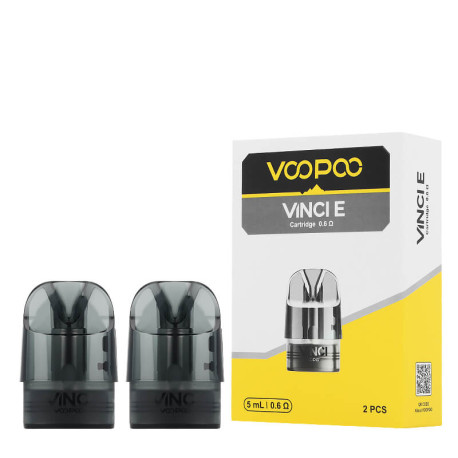 Voopoo's Vinci E Cartridge (x2) in 0.6 ohm