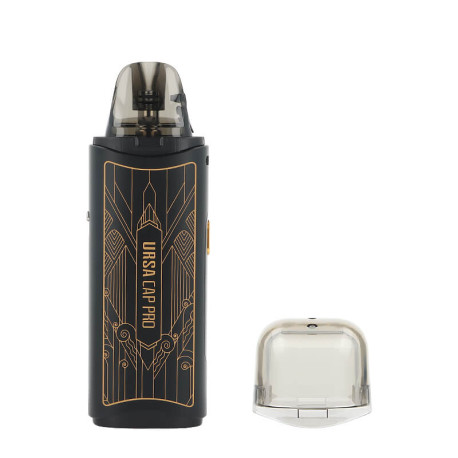 The Ursa Cap Pro podmod and its protection cap for the cartridge's mouthpiece